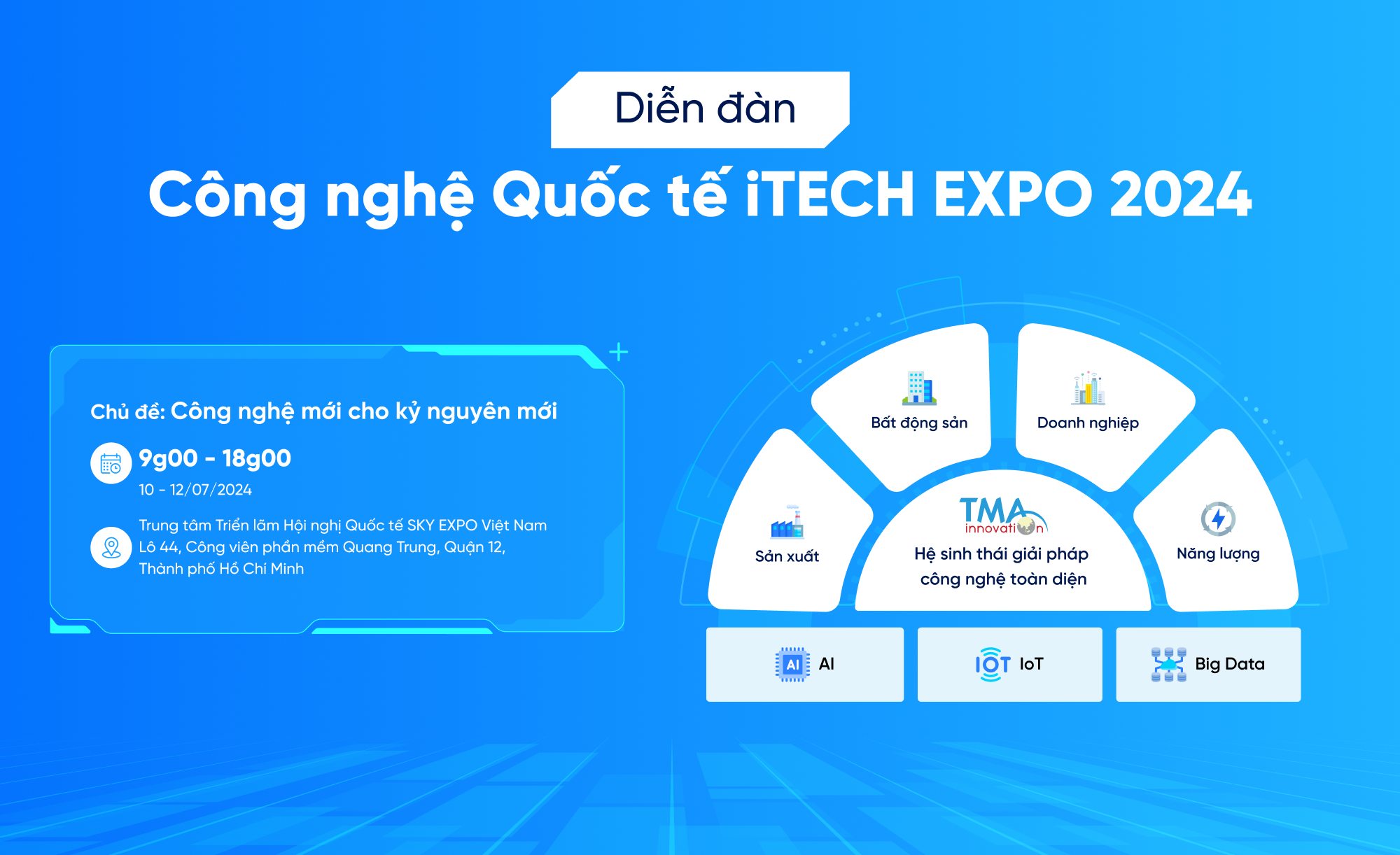 Hệ sinh thái giải pháp công nghệ toàn diện của TMA Innovation sẽ được giới thiệu tại Diễn đàn Công nghệ Quốc tế iTECH EXPO 2024